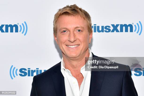 William Zabka visits SiriusXM Studios on May 1, 2018 in New York City.