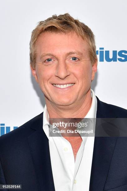 William Zabka visits SiriusXM Studios on May 1, 2018 in New York City.