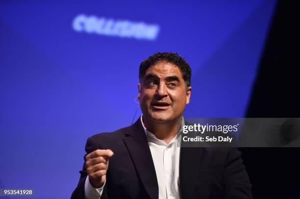 Louisiana , United States - 1 May 2018; Cenk Uygur, The Young Turks on centre stage during day one of Collision 2018 at Ernest N. Morial Convention...