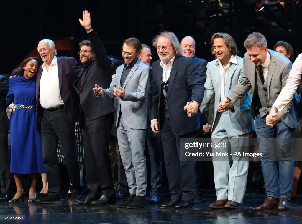 Tim Rice Chess The cast and crew, including Alexandra Burke, Sir Tim Rice, Michael ...