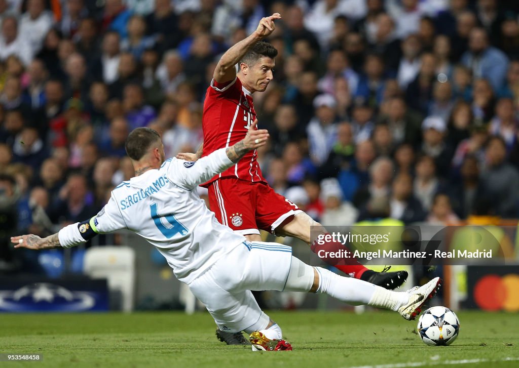 Real Madrid v Bayern Muenchen - UEFA Champions League Semi Final Second Leg