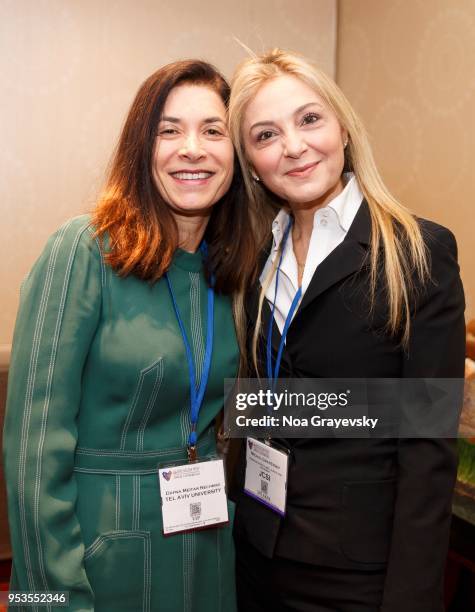 Dafna Meitar Nechmad and Senior Advisor to Ronald S. Lauder and President of JCS International Michal Grayevsky attend the Jerusalem Post New York...