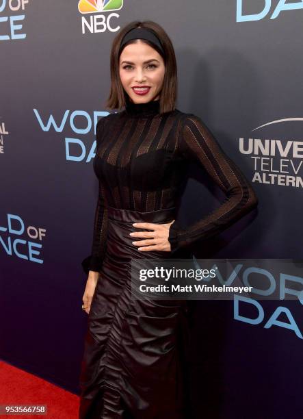 Jenna Dewan attends the FYC event for NBC's "World of Dance" at Saban Media Center on May 1, 2018 in North Hollywood, California.