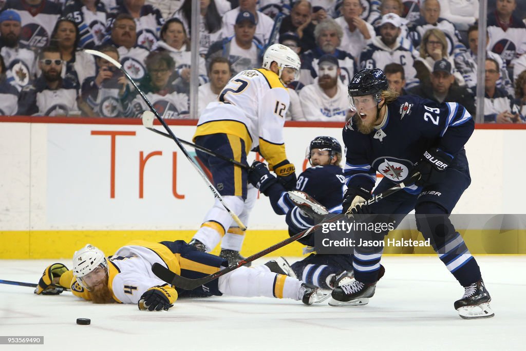 Nashville Predators v Winnipeg Jets - Game Three