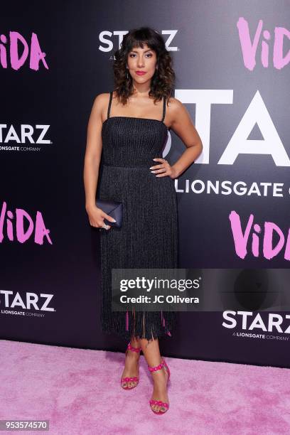 Actor Stephanie Beatriz attends Starz 'Vida' premiere at Regal LA Live Stadium 14 on May 1, 2018 in Los Angeles, California.