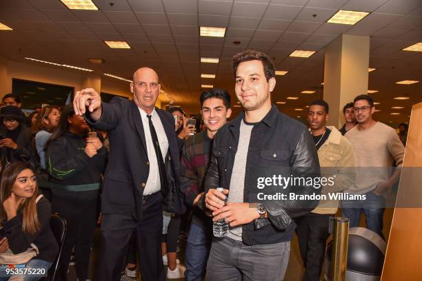 Actor Skylar Astin hosts the book signing for "The Incredible True Story of Blondy Baruti" at Barnes & Noble at The Grove on May 1, 2018 in Los...