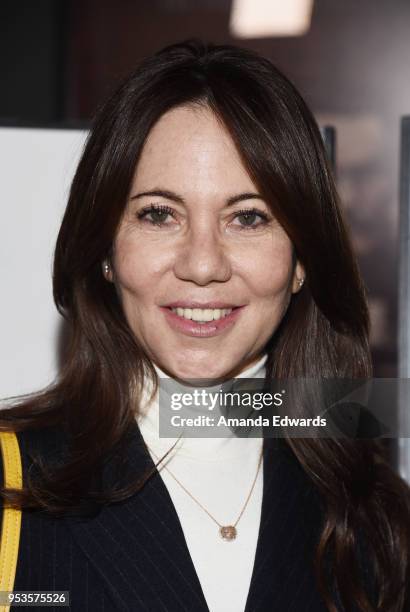 Producer Leslie Urdang arrives at the premiere of Sony Pictures Classics' "The Seagull" at the Writers Guild Theater on May 1, 2018 in Beverly Hills,...