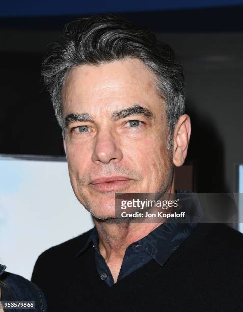 Peter Gallagher attends the premiere of Sony Pictures Classics' "The Seagull" at Writers Guild Theater on May 1, 2018 in Beverly Hills, California.