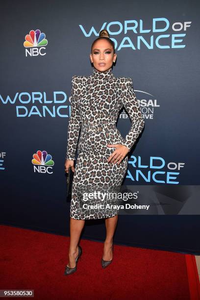 Jennifer Lopez attends FYC Event For NBC's "World Of Dance" at Saban Media Center on May 1, 2018 in North Hollywood, California.