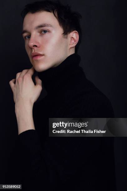 Portrait of young man in studio