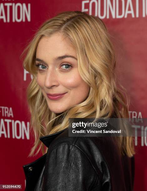 Actress Caitlin Fitzgerald attends SAG-AFTRA Foundation Conversations screening of "Sweetbitter" at SAG-AFTRA Foundation Screening Room on May 1,...