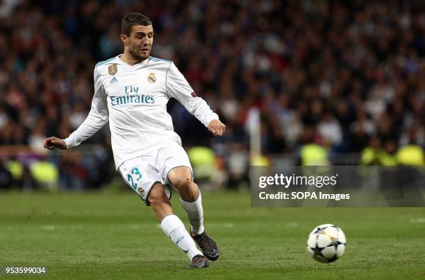 Kovacic during the UEFA Champions League Semi Final Second Leg match between Real Madrid and Bayern Munchen at the Santiago Bernabeu. Final Score .