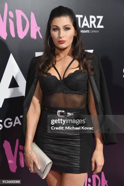 Trace Lysette attends STARZ "VIDA" L.A. Red Carpet Premiere on May 1, 2018 in Los Angeles, California.