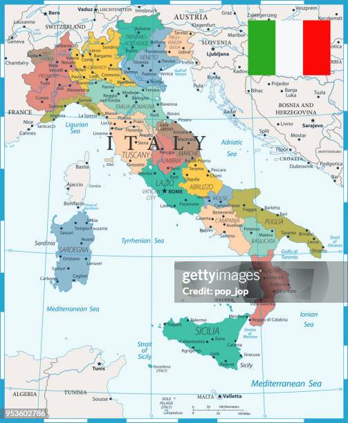 bildbanksillustrationer, clip art samt tecknat material och ikoner med 27 - italien - color1 10 - map of florence italy