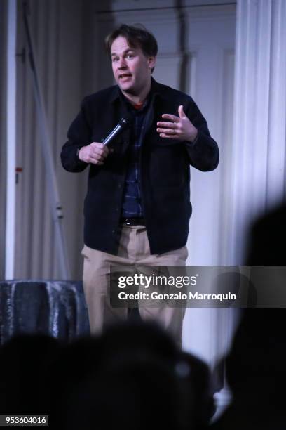 Mike Birbiglia during the Multiple Myeloma Research Foundation's Laugh For Life at 583 Park Avenue on May 1, 2018 in New York City.