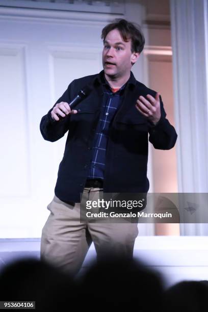Mike Birbiglia during the Multiple Myeloma Research Foundation's Laugh For Life at 583 Park Avenue on May 1, 2018 in New York City.