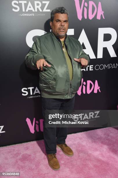Luis Guzman attends STARZ "VIDA" L.A. Red Carpet Premiere on May 1, 2018 in Los Angeles, California.