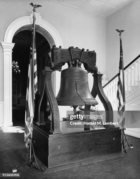 UNITED STATES, PHILADELPHIA, CLOSE-UP OF LIBERTY BELL