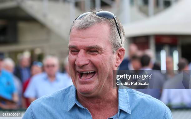 Trainer Darren Weir after his horse Handsome Thief won Midfield Group Wangoom Handicap, at Warrnambool Racecourse on May 02, 2018 in Warrnambool,...