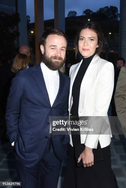 Taylor Goldsmith and Mandy Moore attend Communities in Schools Annual Celebration on May 1, 2018 in Los Angeles, California.