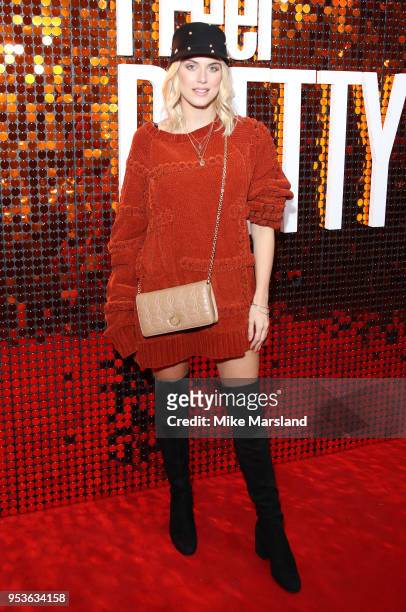 Ashley James attends a special screening of 'I Feel Pretty' at Picturehouse Central on May 1, 2018 in London, England.