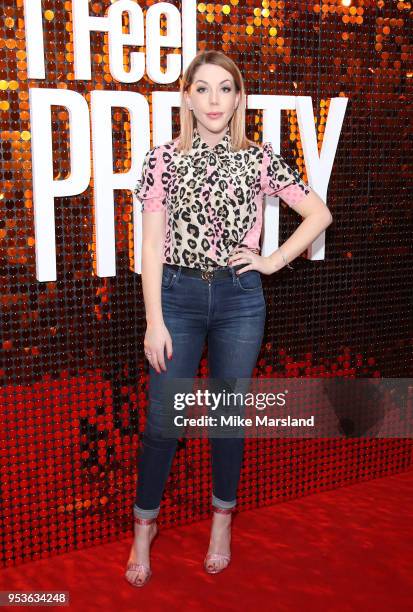 Katherine Ryan attends a special screening of 'I Feel Pretty' at Picturehouse Central on May 1, 2018 in London, England.