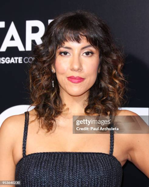Actress Stephanie Beatriz attends premiere Starz "Vida" at the Regal LA Live Stadium 14 on May 1, 2018 in Los Angeles, California.