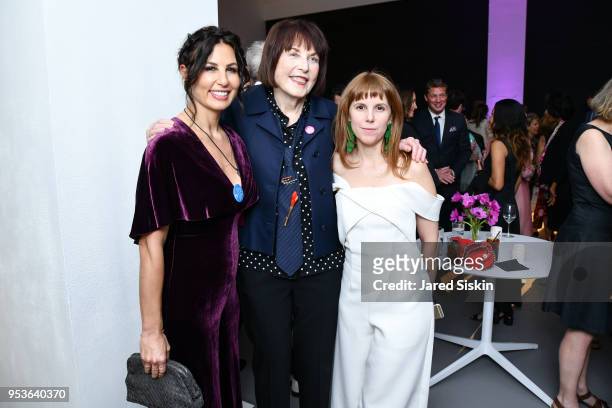Jennifer Sklias-Gahan, Marilyn Minter and Abigail DeAtley attend Planned Parenthood Of New York City Spring Gala Honoring Cecile Richards And Laverne...