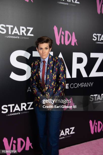 Cameron Esposito attends Starz "Vida" Premiere at Regal LA Live Stadium 14 on May 1, 2018 in Los Angeles, California.