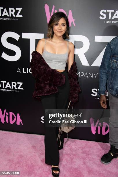 Erin Lim attends Starz "Vida" Premiere at Regal LA Live Stadium 14 on May 1, 2018 in Los Angeles, California.