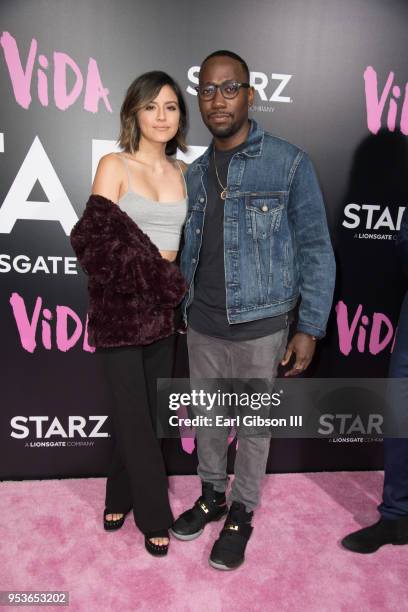 Erin Lim and Lamorne Morris attend Starz "Vida" Premiere at Regal LA Live Stadium 14 on May 1, 2018 in Los Angeles, California.