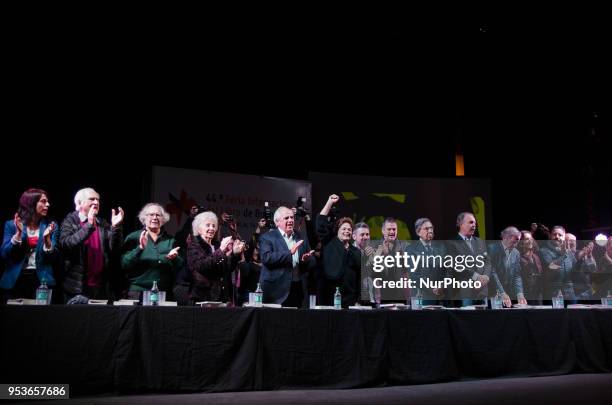 Presentation of the book &quot;The truth will win&quot; by Lula da Silva, with the presence of Dilma Rousseff, Ernesto Samper and Cuauht�émoc Cárdenas...