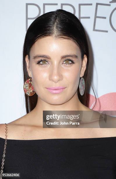 Natasha Dominguez arrives to Telemundo's "Mi Familia Perfecta" Wrap Party at Pisco y Nazca on May 1, 2018 in Doral, Florida.