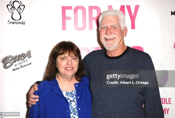 Wendy Leviton and Neal Leviton arrive for a luncheon in honor of Mother's Day for the release of Pamela L. Newton's "A Candle For My Mother" held at...