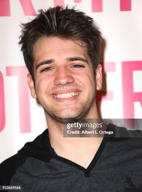 Brandon Tyler Russell arrives for a luncheon in honor of Mother's Day for the release of Pamela L. Newton's "A Candle For My Mother" held at Los...