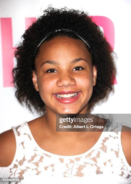 Jillian Estell arrives for a luncheon in honor of Mother's Day for the release of Pamela L. Newton's "A Candle For My Mother" held at Los Angeles...