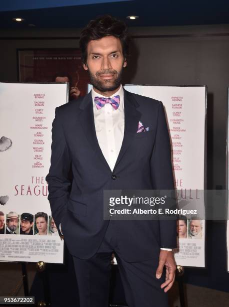 Author Jeetendr Sehdev attends the premiere of Sony Pictures Classics' "The Seagull" at The Writers Guild Theater on May 1, 2018 in Beverly Hills,...