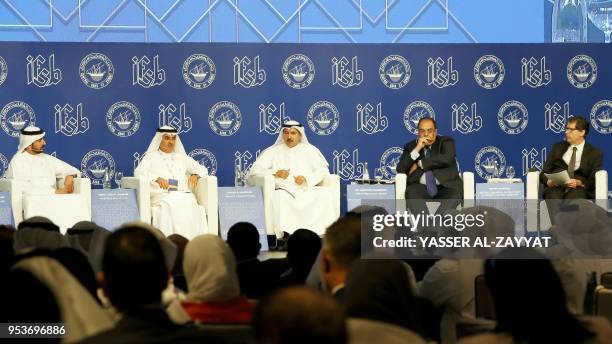 From governor of the central bank of UAE Mubarak Rashed al-Mansoori, chairman of Kuwait finance house Hamad al-Marzouq, CEO of Mashreq group in UAE...