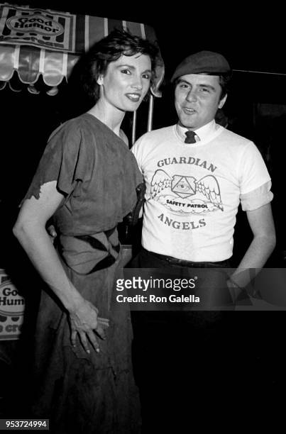 Lisa Sliwa and Curtis Sliwa attend Studio 54 Gala Re-Opening on October 9, 1984 at Studio 54 in New York City.