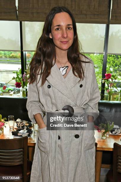 Serafina Sama attends an exclusive lunch at Nobu which she hosted to celebrate the Isa Arfen Spring/Summer 2018 pop up at Liberty on May 2, 2018 in...