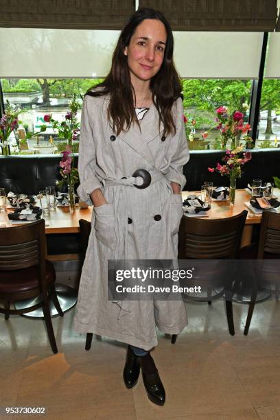 Serafina Sama attends an exclusive lunch at Nobu which she hosted to celebrate the Isa Arfen Spring/Summer 2018 pop up at Liberty on May 2, 2018 in...