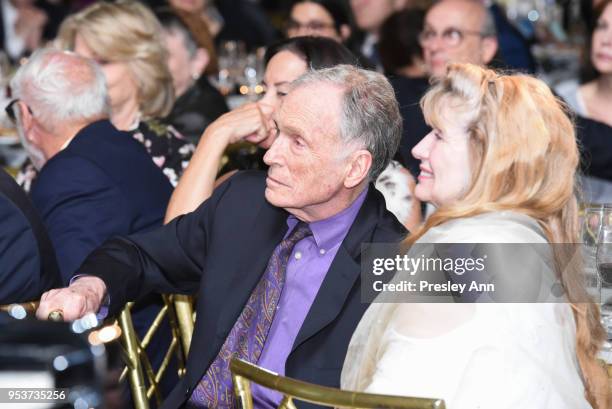 Dick Cavett and Martha Rogers attend American Friends Of Soroka 6th Annual Gala Benefit Dinner on May 1, 2018 in New York City.