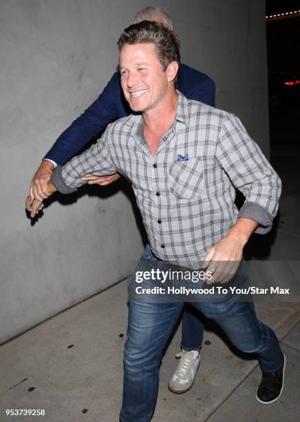 Billy Bush is seen on May 1, 2018 in Los Angeles, California.