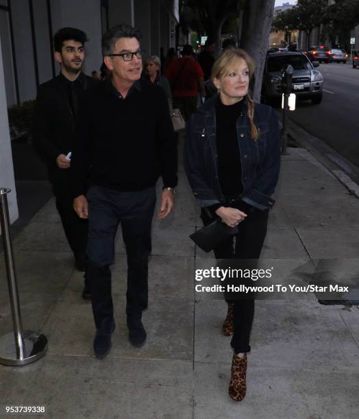 Peter Gallagher is seen on May 1, 2018 in Los Angeles, California.