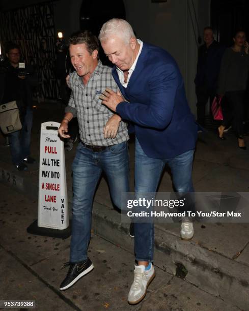 Billy Bush is seen on May 1, 2018 in Los Angeles, California.