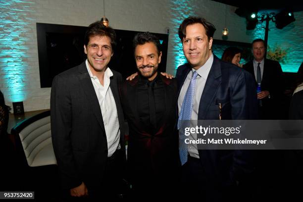 Los Angeles, CA Jonathan Glickman, Eugenio Derbez and Paul Presburger attend the Premiere of Lionsgate and Pantelion Film's "Overboard" After Party...