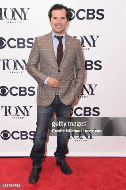 John Leguizamo attends the 2018 Tony Awards Meet The Nominees Press Junket on May 2, 2018 in New York City.