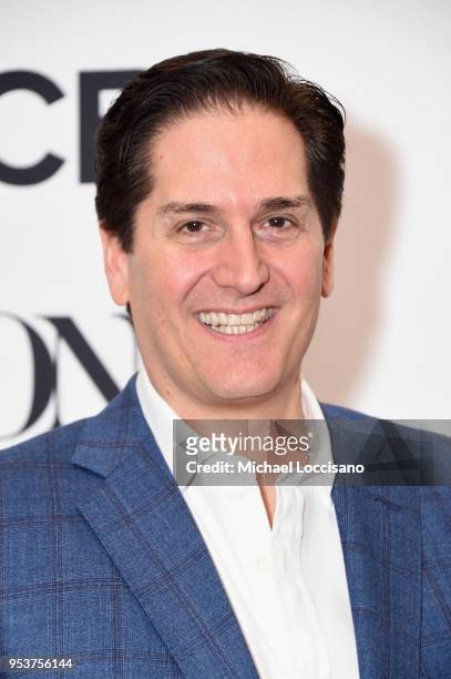 Nick Scandalios attends the 2018 Tony Awards Meet The Nominees Press Junket on May 2, 2018 in New York City.