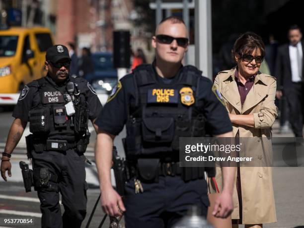 Amalija Knavs, mother of U.S. First Lady Melania Trump, arrives at U.S. Citizenship and Immigration Services at the Jacob K. Javits Federal Building,...