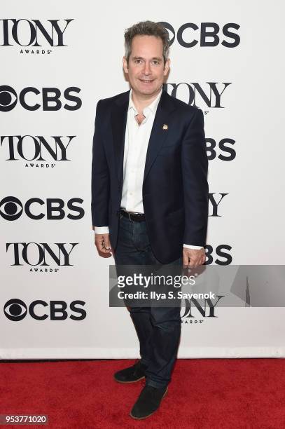 Tom Hollander attends the 2018 Tony Awards Meet The Nominees Press Junket on May 2, 2018 in New York City.